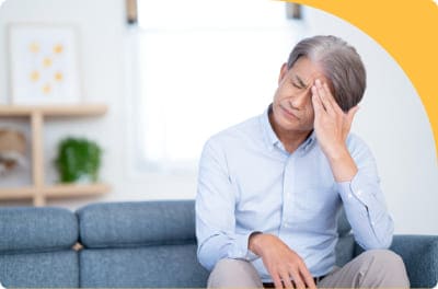 時折、めまいや頭痛がする